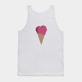 Ice Cream Cone Tank Top